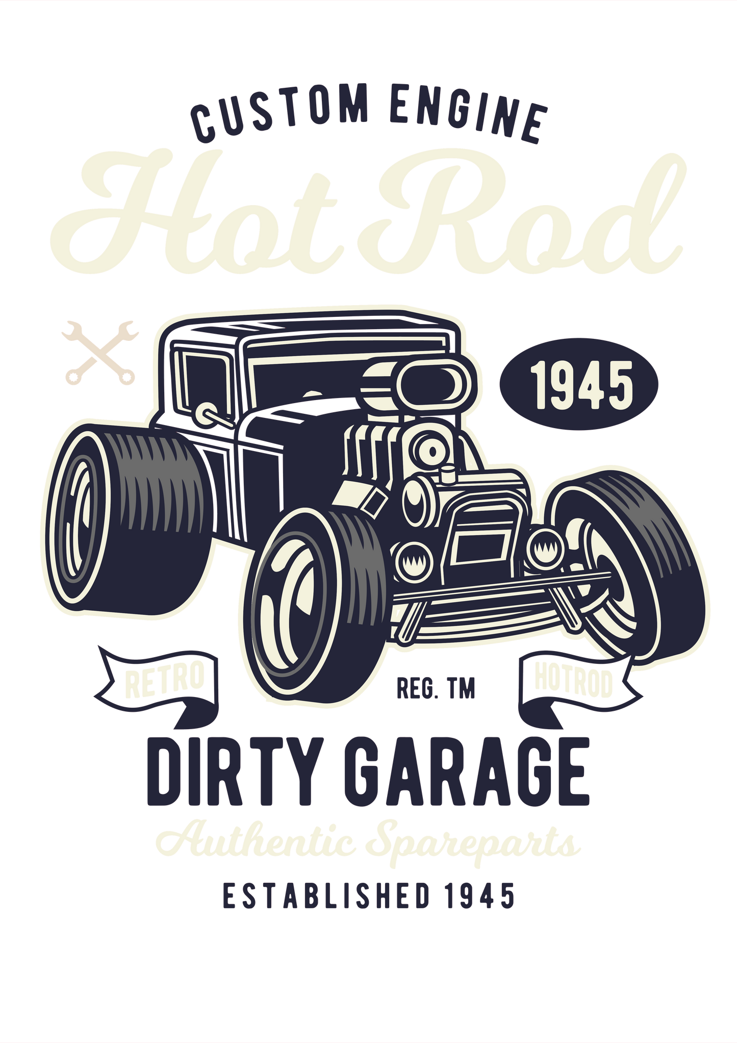 Feel The Impulse - Drift Black Oversize Tee