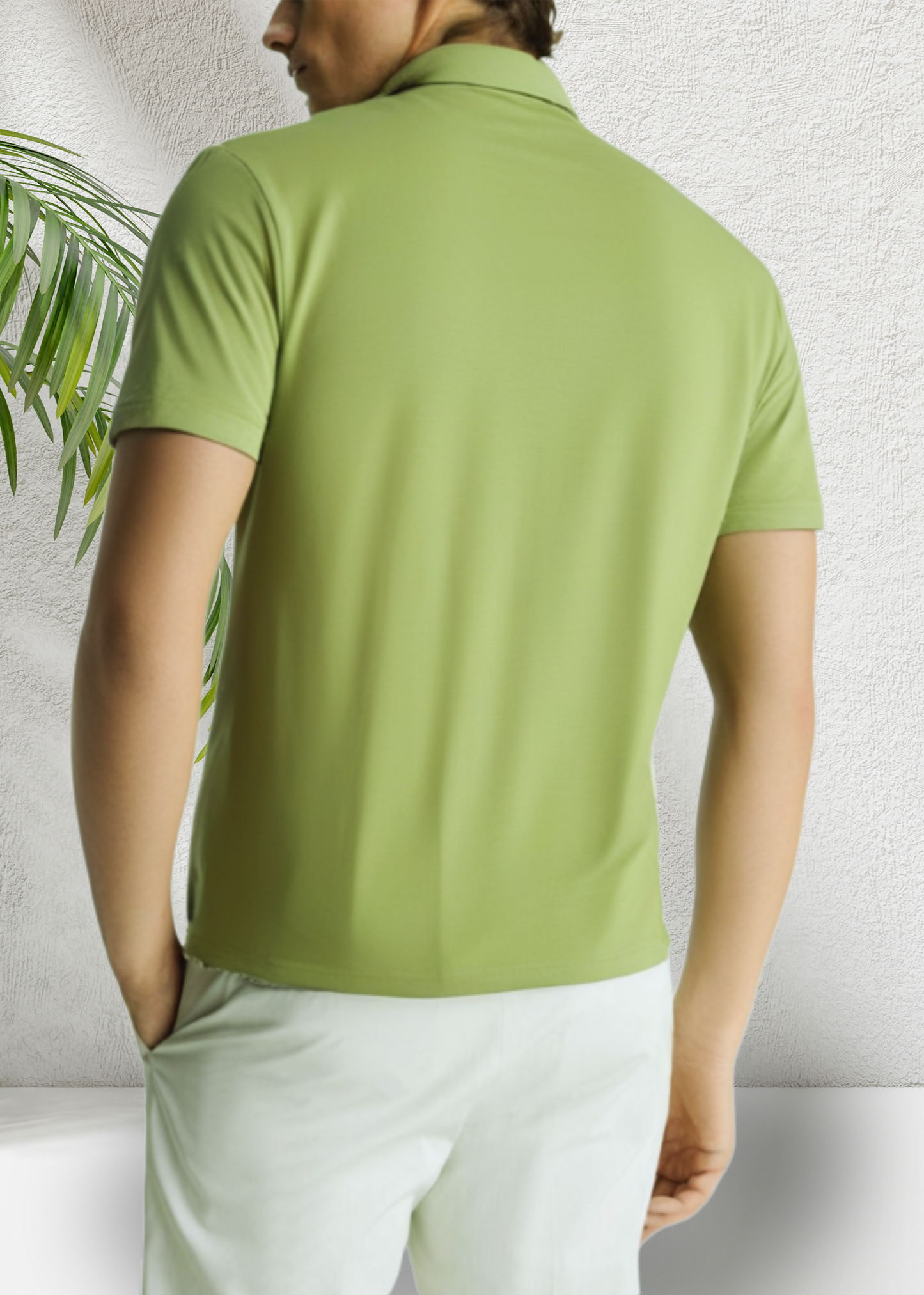 Classic Comfort Polo Powder Blue T-Shirt