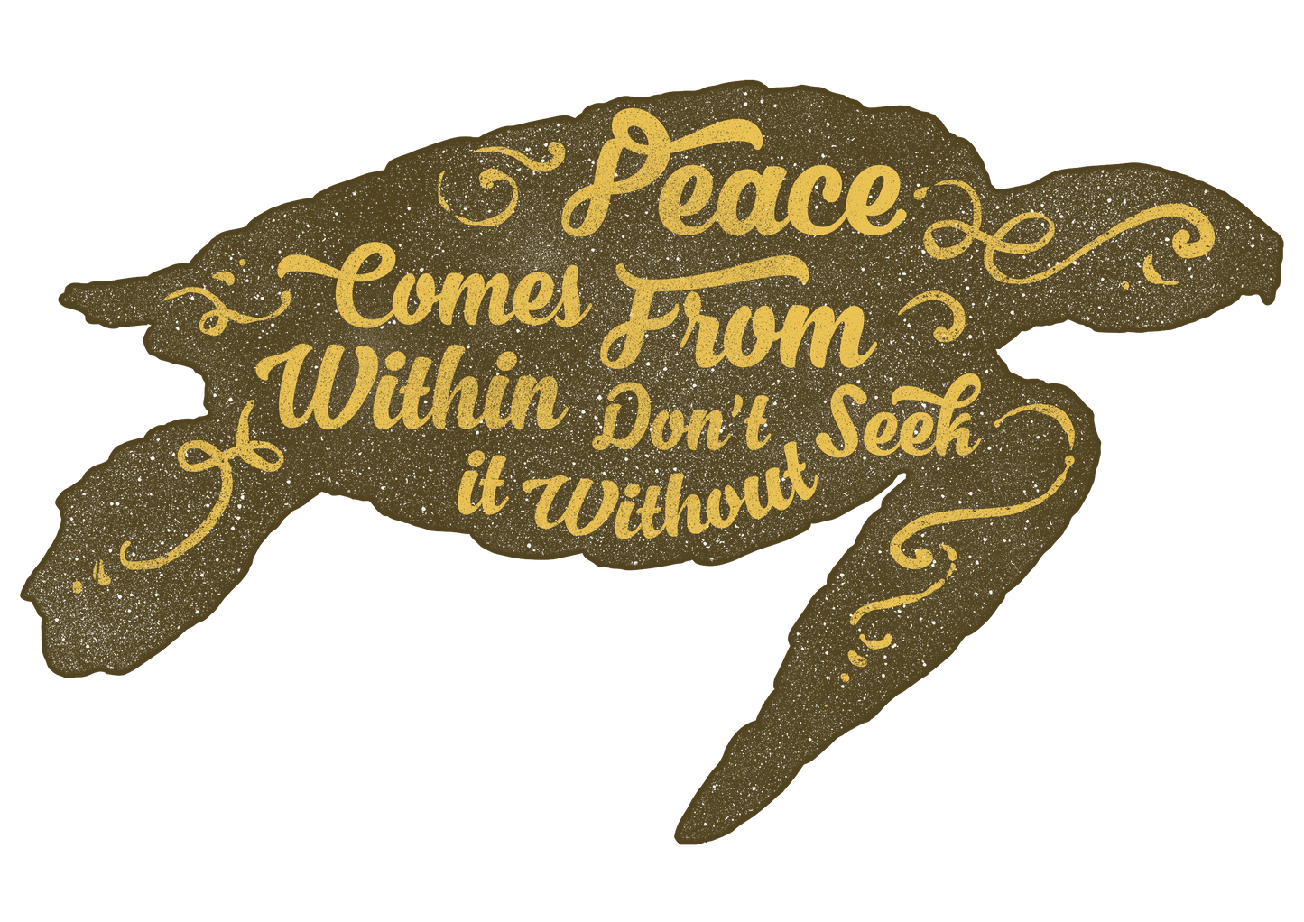 Feel The Impulse - Drift Beige Oversize Tee