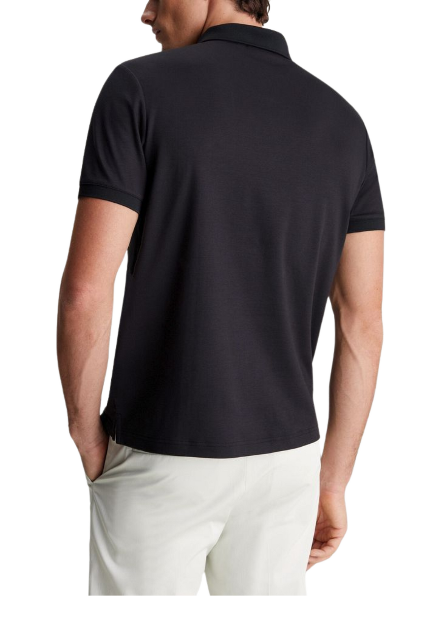 Classic Comfort Polo Black T-Shirt